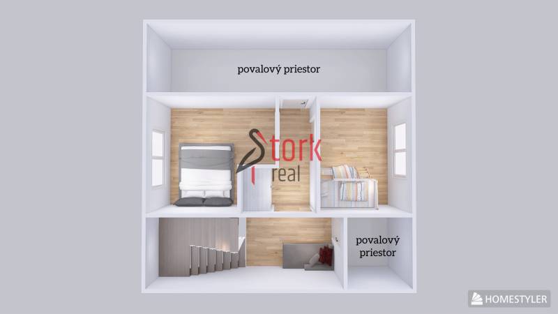 poschodie pôdorys
